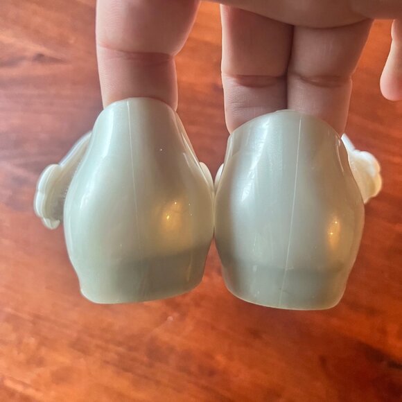 Mini Melissa‎ Unicorn Mary Jane Toddler Shoes Size 6 Off-White & Pink - Picture 3 of 6